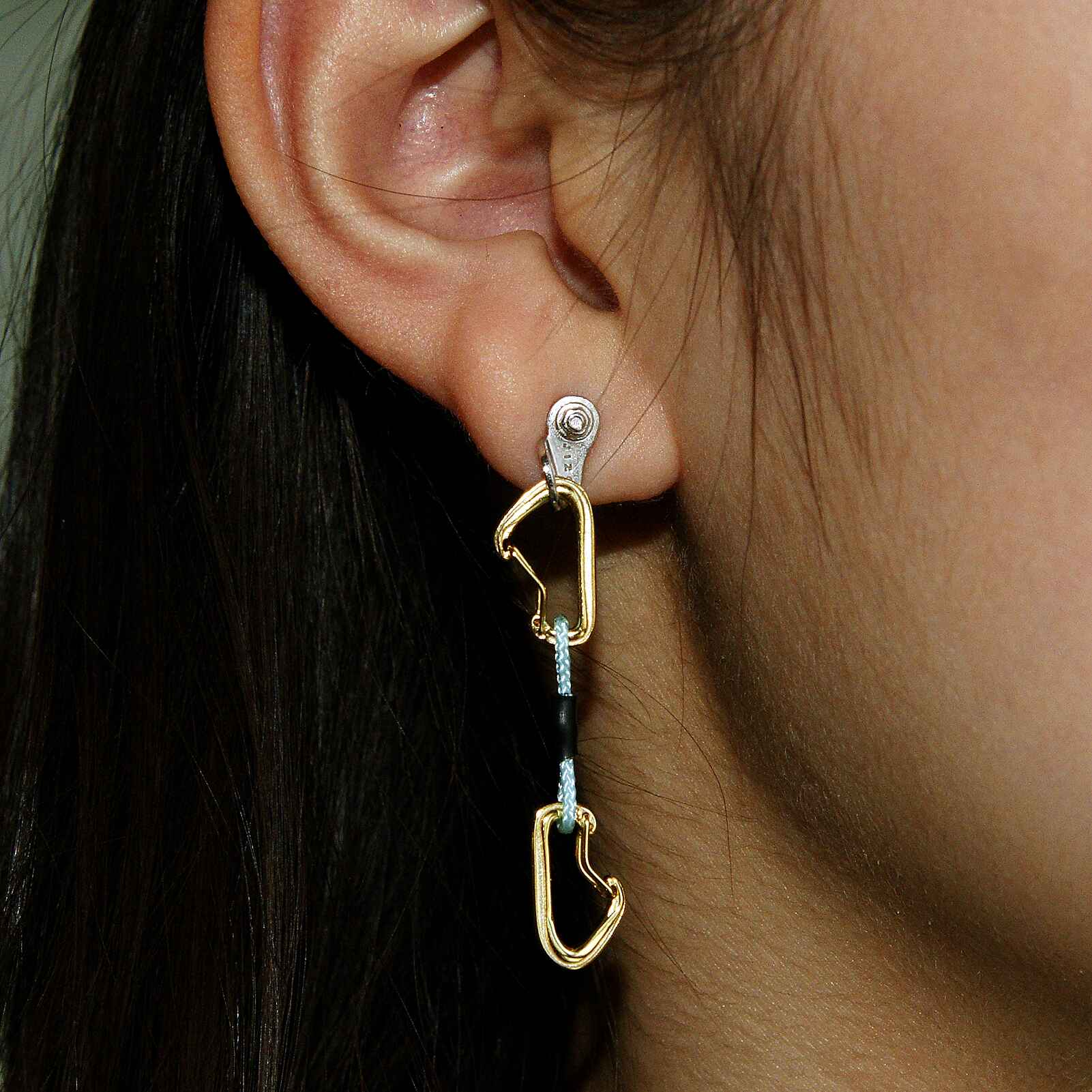 LIMITED EDITION - Fully Functional Golden Quickdraw and Anchor set Earrings